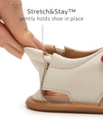 Explore Sandals - Tapioca / Lavender / Blossom elastic heel