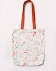 Tote Bag - Colourful Puppies