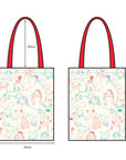Tote Bag - Colourful Puppies