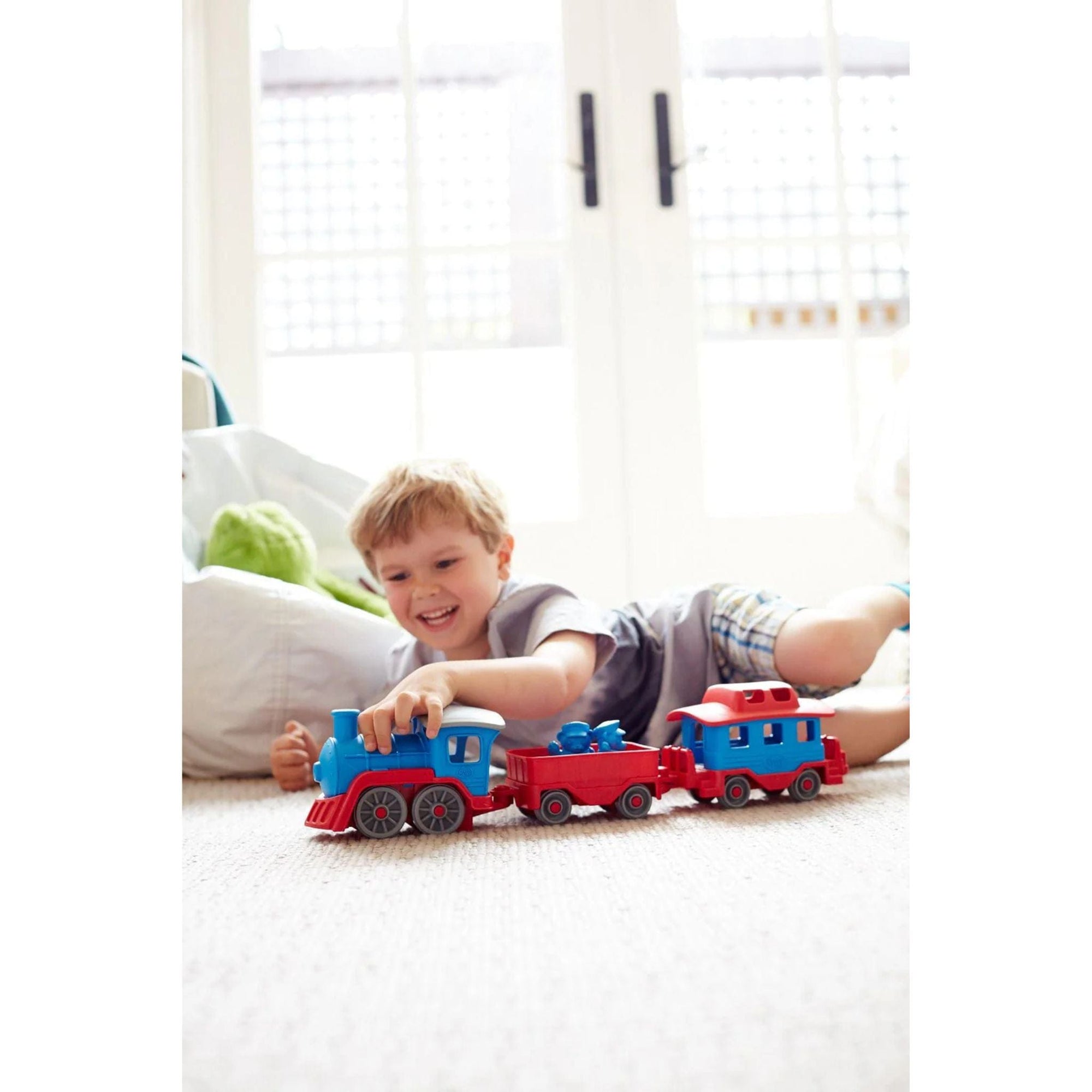 Green Toys Train - Blue