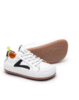 Tip Toey Joey Ground Sneakers - White / Black