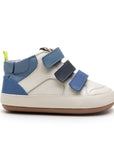 Metropoly Shoes - Tapioca / Blue Tang / Navy side