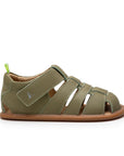 Sandy Sandals - Olive side
