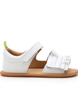 TTJ Ruffy Sandal - White side