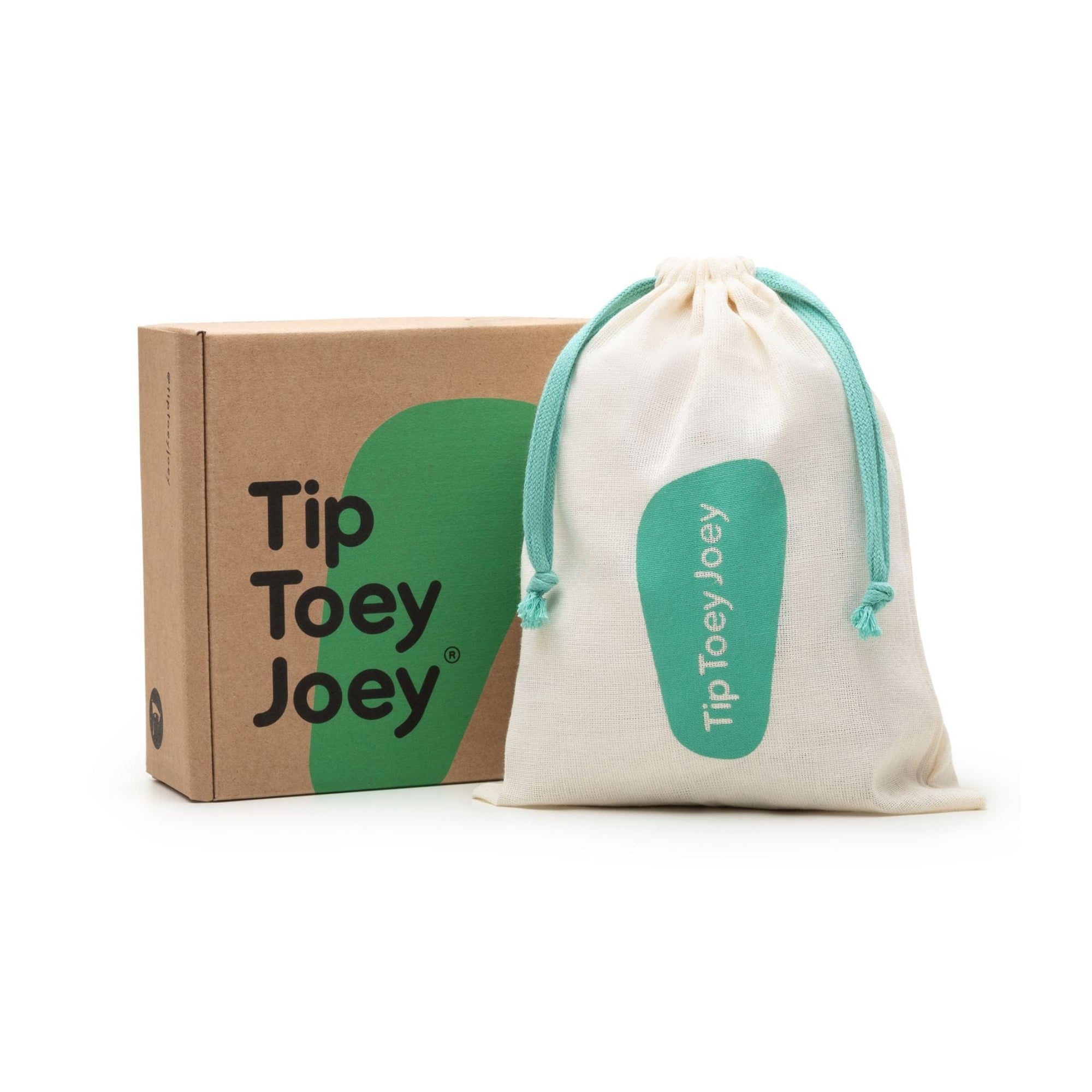Tip Toey Joey baby bag and box