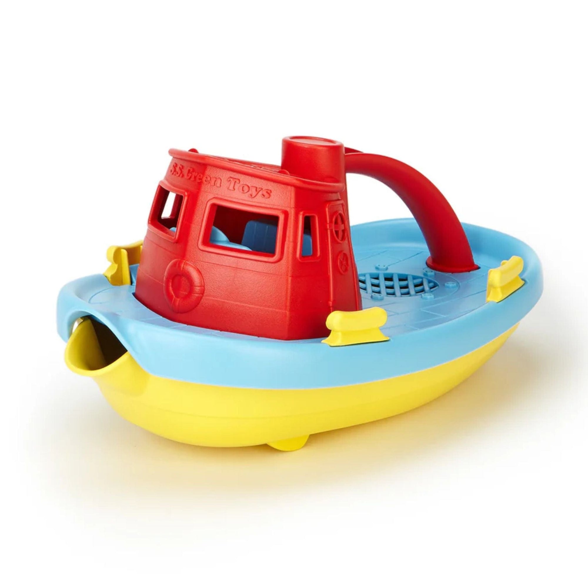 Green Toys Tugboat - Red