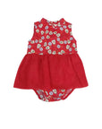 Luna Tulle Onesie - Red Fans