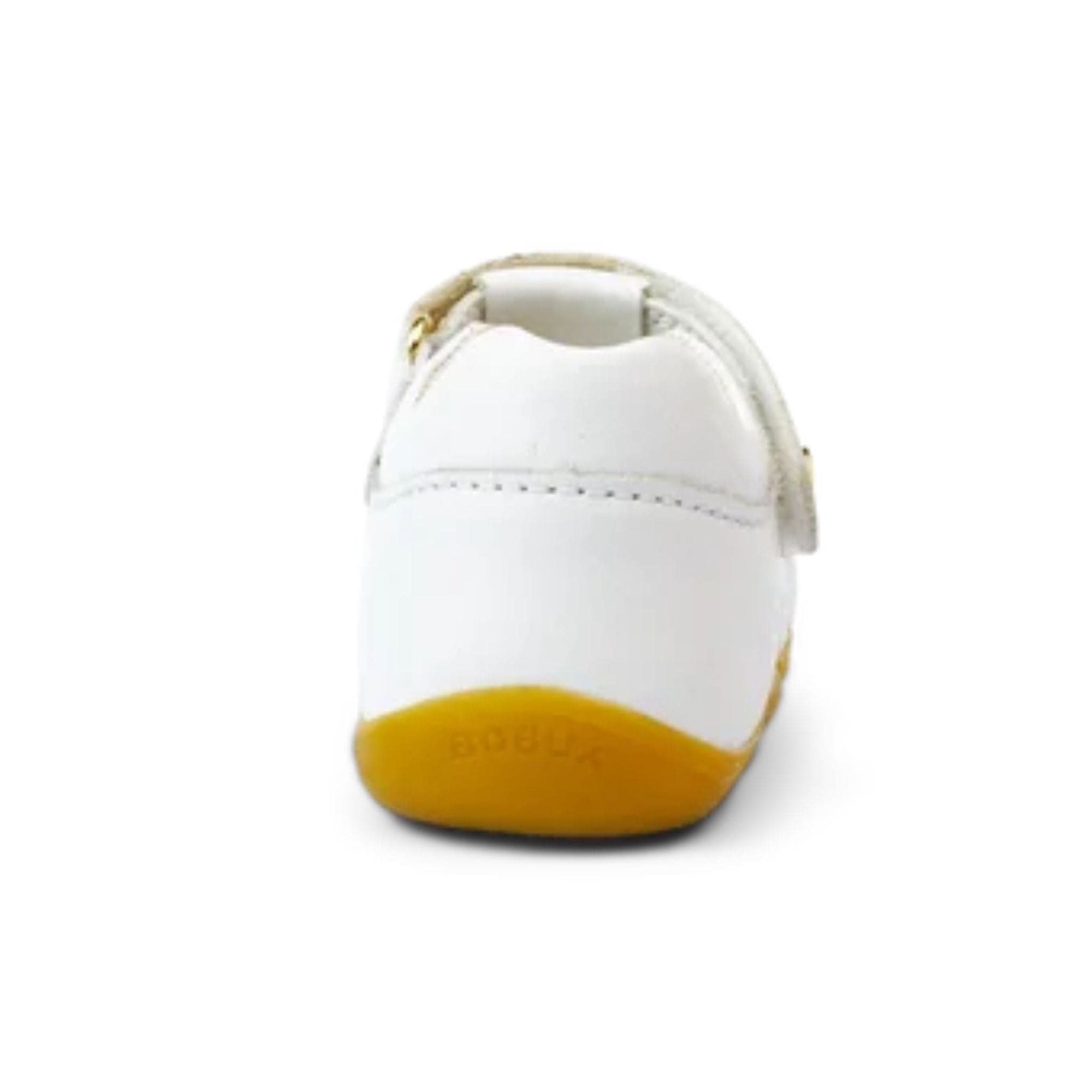 Bobux White Cross Jump Sandals Step Up