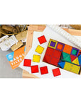 Magnetic Tiles Set - 110 Pieces | Learn and Grow | The Elly Store