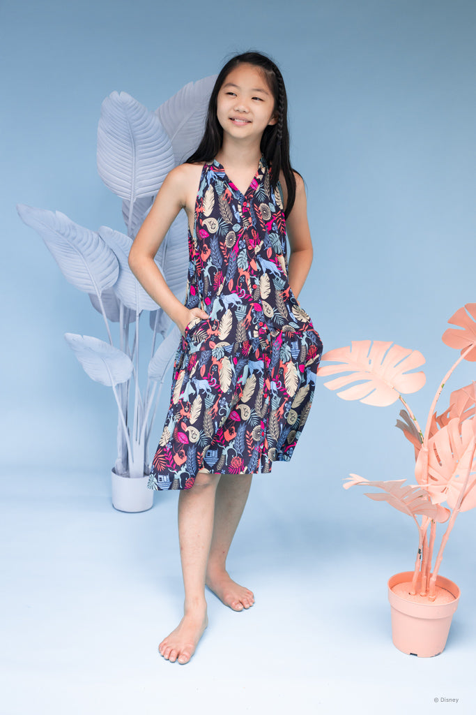 Anna Dress - Jungle Book Forest | Chinese New Year 2022 Tween Clothing | The Elly Store Singapore