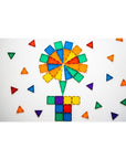 Magnetic Tiles Set - 64 Pieces | Learn and Grow | The Elly Store
