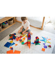 Magnetic Tiles Set - 64 Pieces | Learn and Grow | The Elly Store