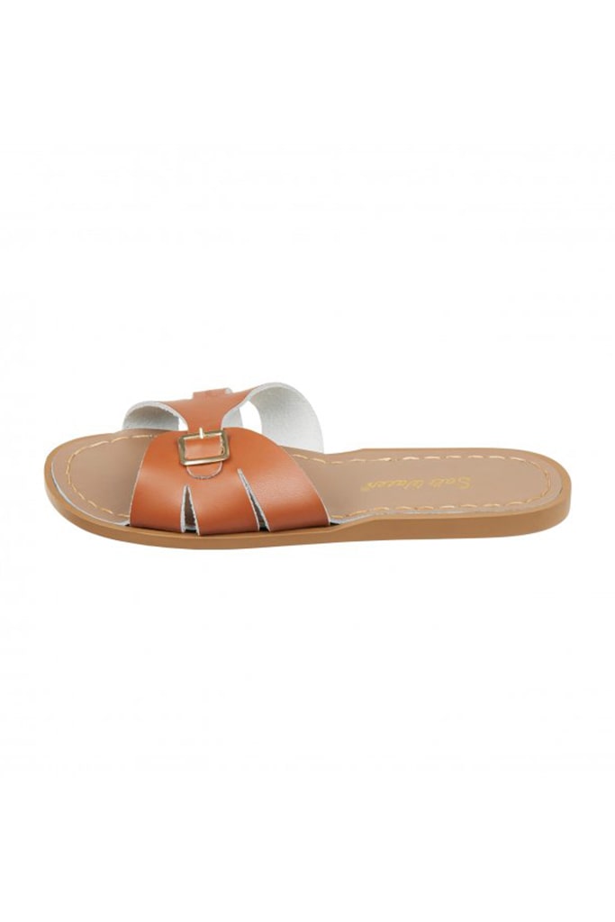 Salt-water Sandals Classic Slide Adult Tan side