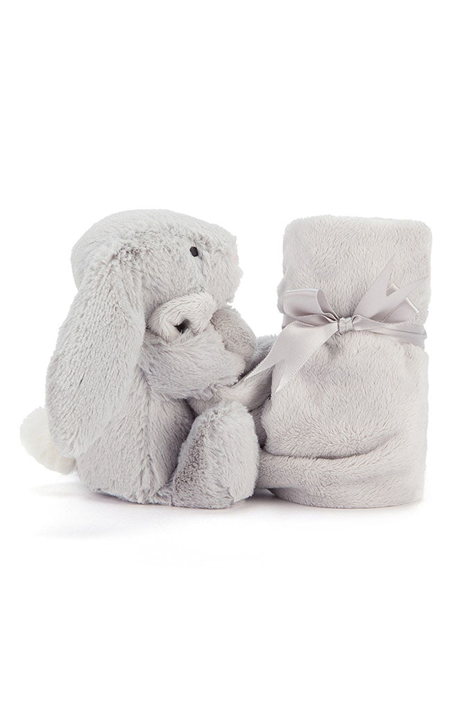 Bashful Bunny Soother - Silver | Jellycat Baby | The Elly Store