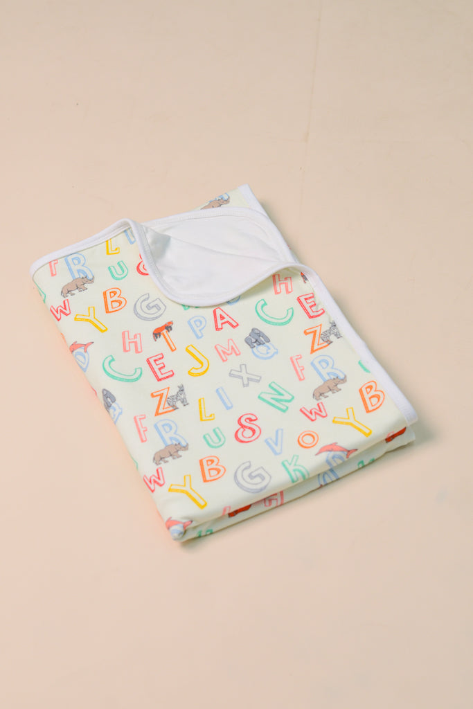 Jersey Blanket - Crayon Animals