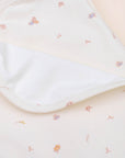 Jersey Blanket - Cream Freesias