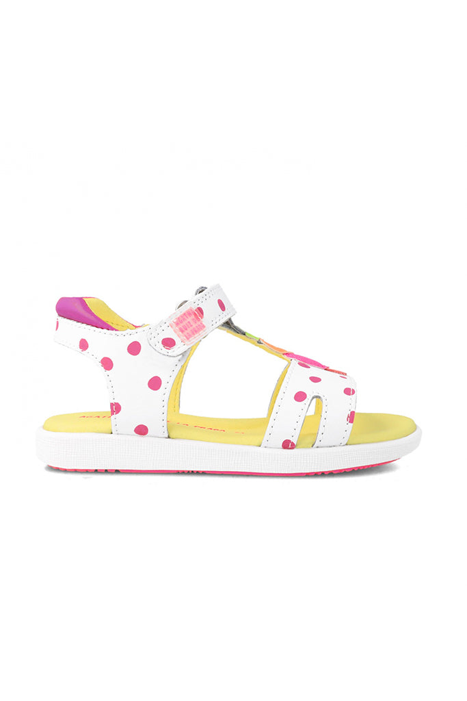 Girls cream sandals discount