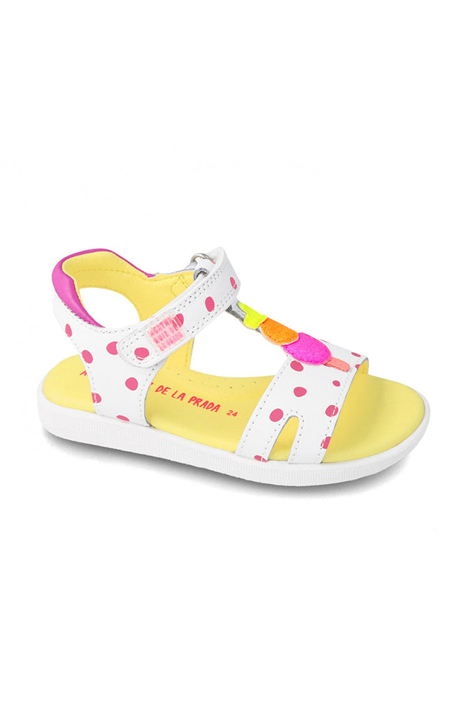 Polka Dot Ice Cream Sandals