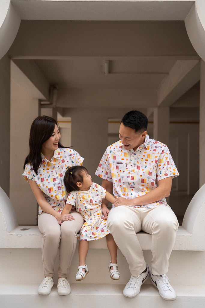 Men's Shirt - Home | Go Local Family Twinning Set | The Elly Store Singapore