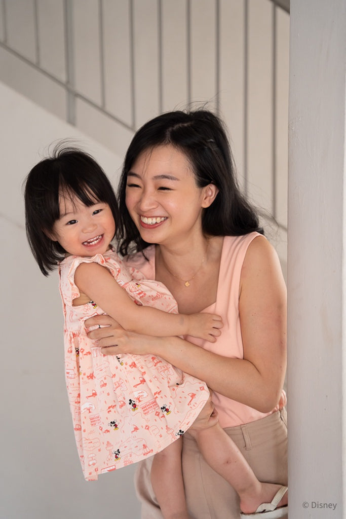 Ladies Jersey Top - Peach | The Elly Store Singapore