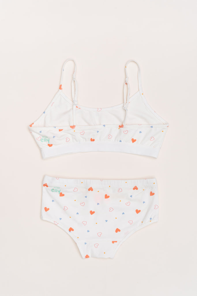 Vanilla Marshmallow Set | Tween Innerwear | The Elly Store Singapore