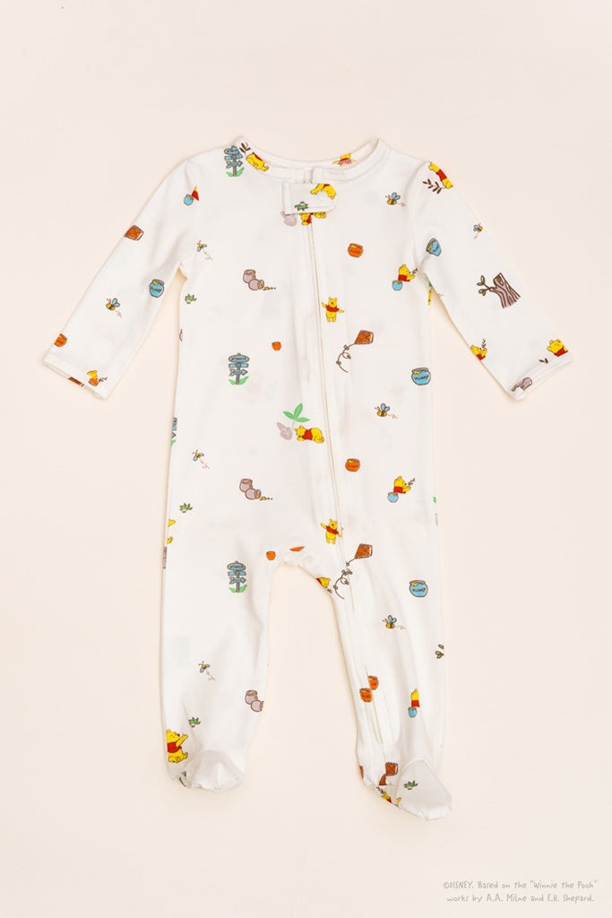 Sleepsuit - Pooh Kites | Disney x elly | Baby Essentials at The Elly Store Singapore