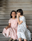 Mary Dress - Blue Road Trip Mickey | Disney x elly Mickey Go Local | The Elly Store Singapore