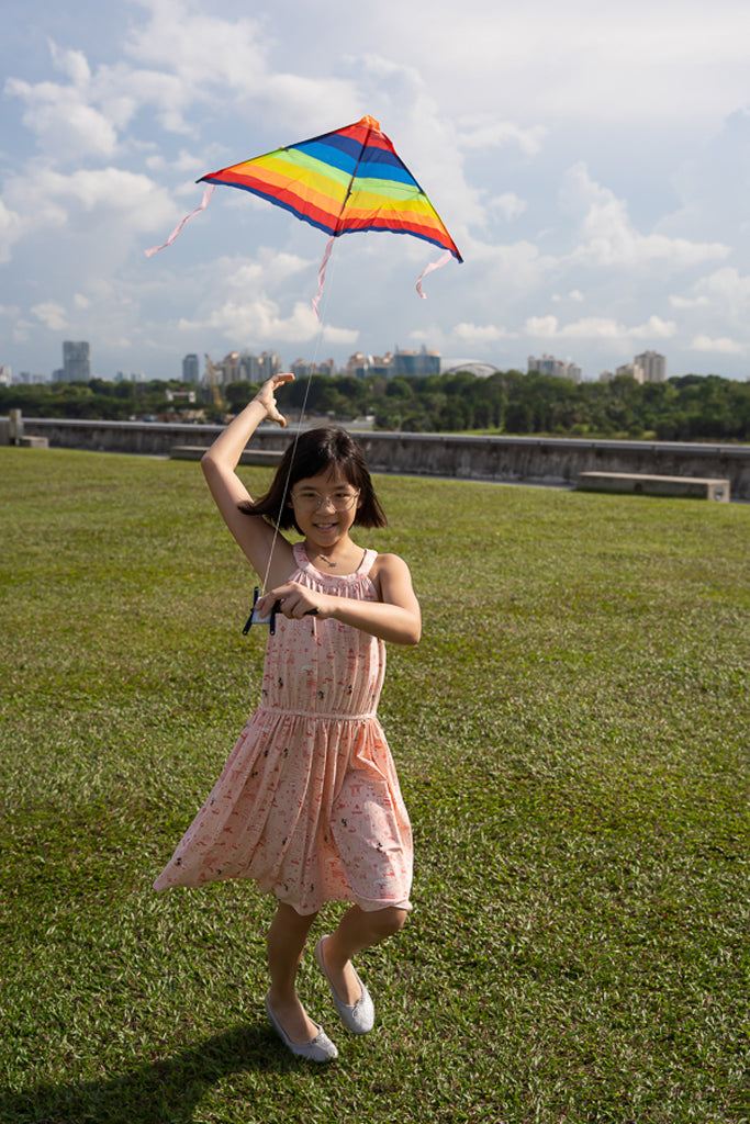 Callie Halter Dress - Pink Road Trip Mickey | Girls' Dresses | The Elly Store Singapore