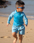 Long-Sleeve Rash Guard - Ariel's Friends