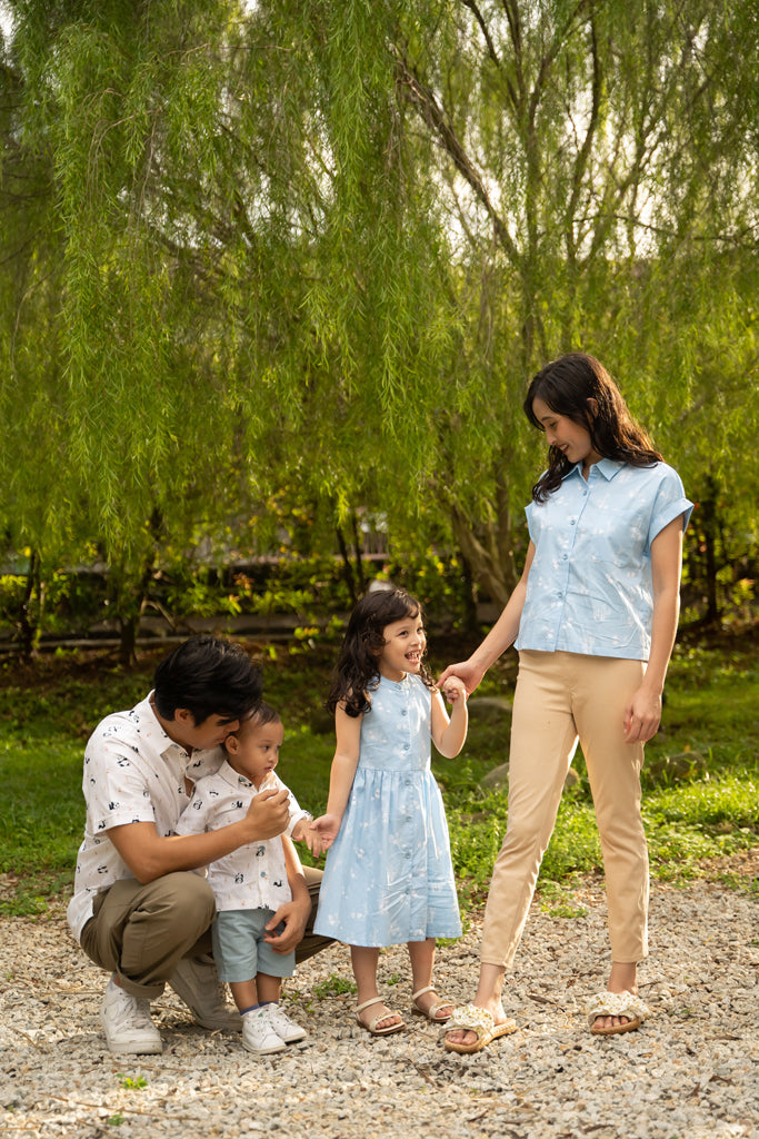 Men's Shirt - Popsicle Pandas | Family Twinning Set | The Elly Store Singapore