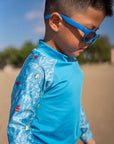 Long-Sleeve Rash Guard - Ariel's Friends