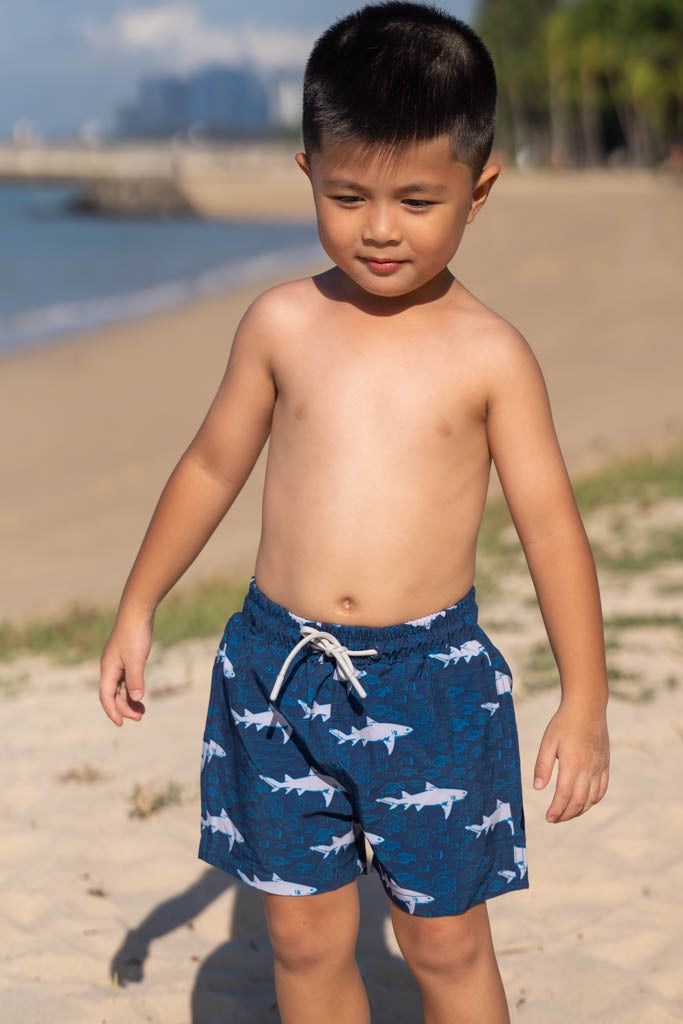 Swim Shorts for Kids - Sharks 