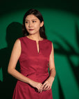 Ladies Daphne Dress - Red | CNY2023 | The Elly Store Singapore