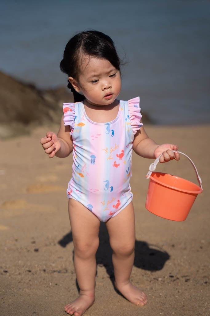 Flutter Swimsuit Rainbow Ocean 