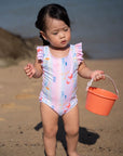 Flutter Swimsuit Rainbow Ocean