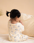 Girl's Nightgown Yellow Hunny Pooh back