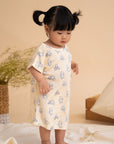 Girl's Nightgown Yellow Hunny Pooh