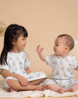 Caleb Romper Blue Hunny Pooh