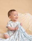 Caleb Romper Blue Hunny Pooh