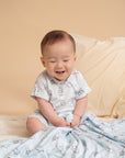 Caleb Romper Blue Hunny Pooh