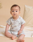 Caleb Romper Blue Hunny Pooh