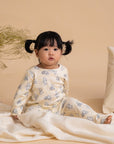 Long-Sleeve Pyjamas Set - Yellow Hunny Pooh | Disney x elly Twinning Family Pyjamas | The Elly Store Singapore