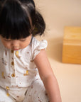Caitlyn Romper Dandelion Pooh flutter