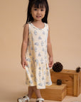 Sleeveless Dress - Yellow Hunny Pooh | Disney x elly | The Elly Store Singapore