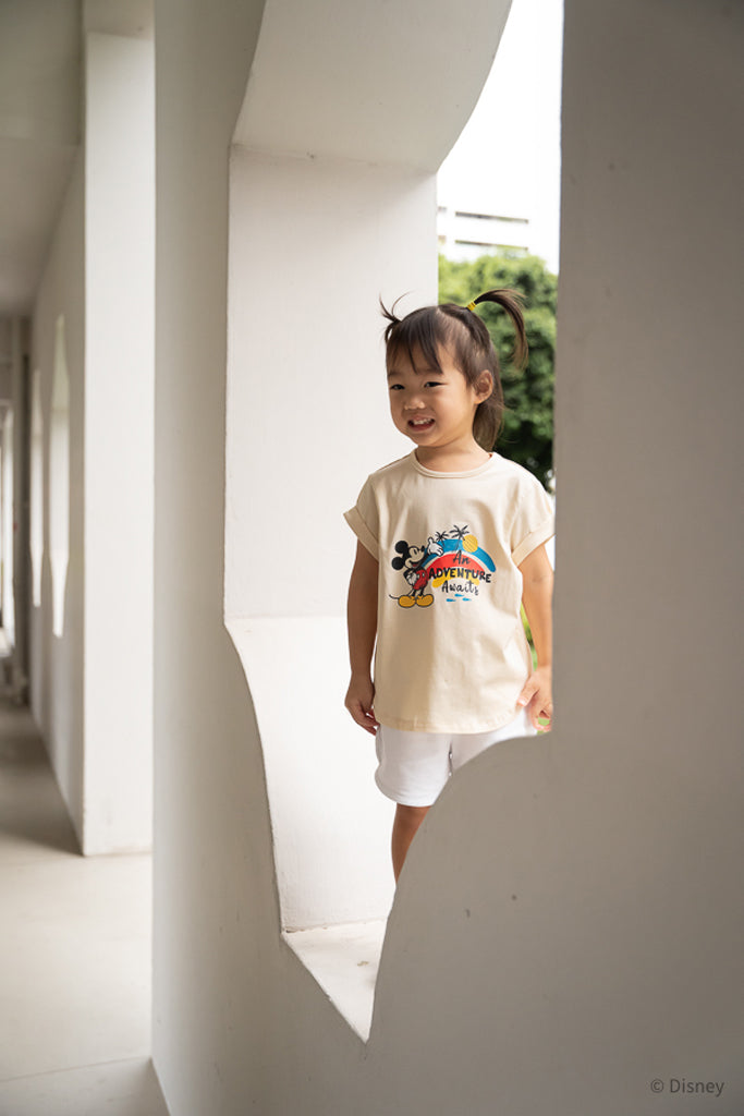 Slouchy Tee - An Adventure Awaits | Disney x elly Mickey Go Local | The Elly Store Singapore