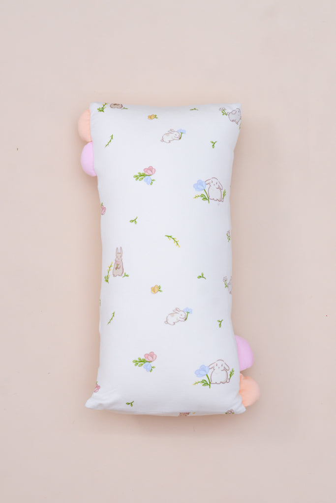 Bamboo Pillow Set - Floral Bunny