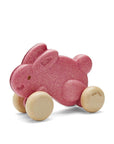 Plan Toys - Push Along Bunny Pink