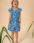 Flutter Playsuit - Blue Elephant Families