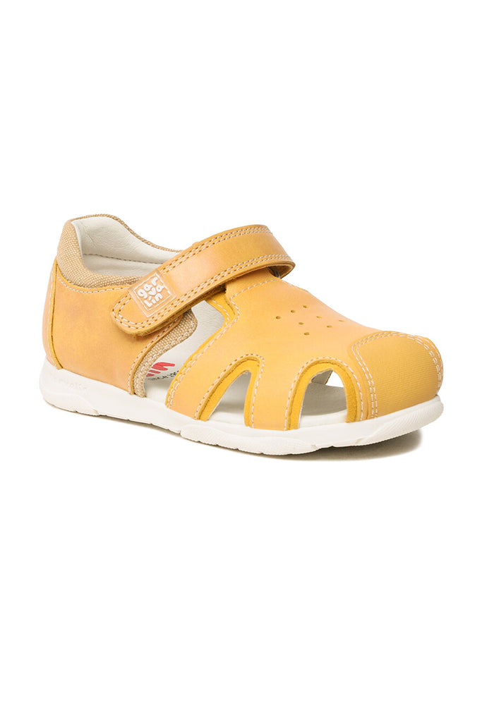 Sandale garcon yellow top
