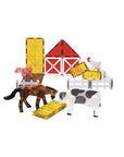 Magna-Tiles Farm Animals 25-Piece Set display
